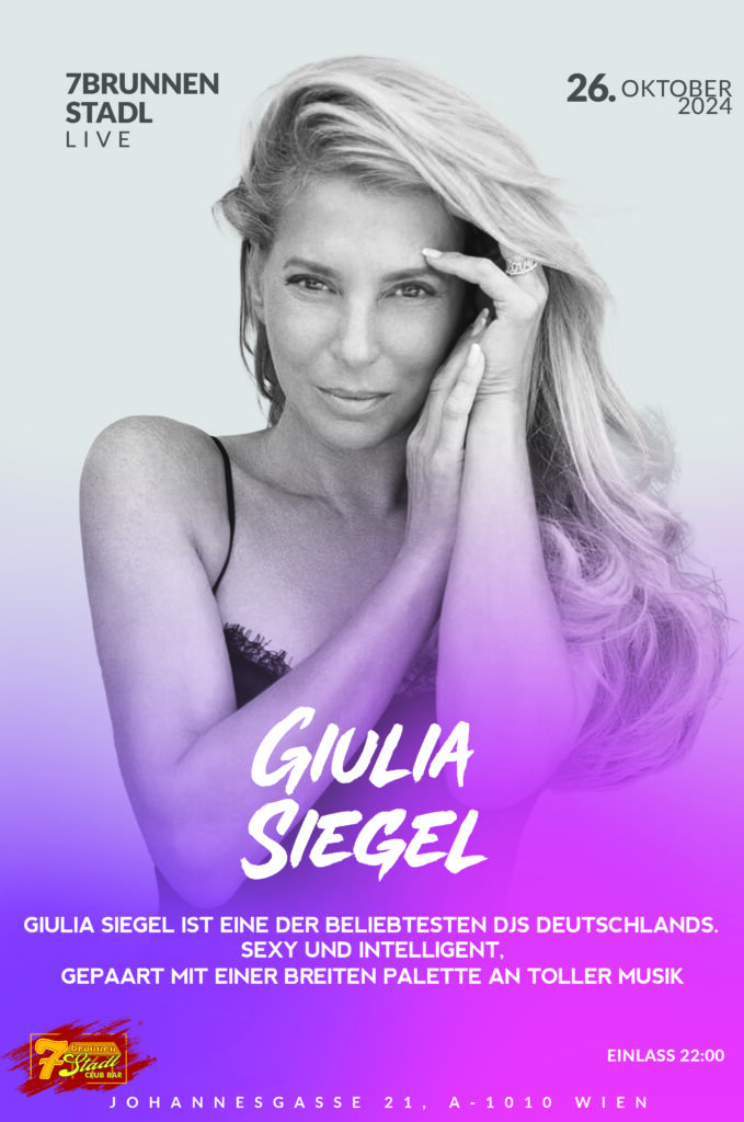 Guilia Siegel live im 7Brunnen Stadl